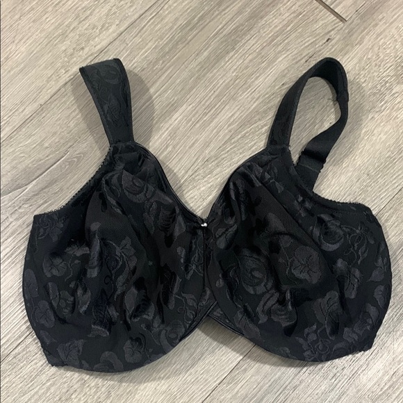 WACOAL Awareness Underwire Seamless Black Bra #85567 size 34H - Picture 1 of 13